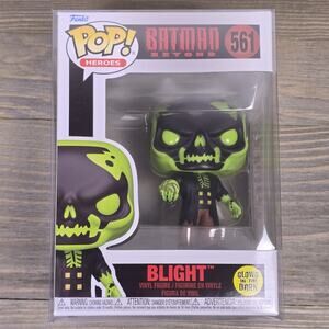 Funko Pop! Heroes: Batman Beyond - Blight (Glows) #561 Ships In Protector